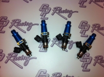 Injector Dynamics 1700cc Set of 4 x Injectors - Nissan 240SX S13 / S14 / S15  RB20DET RWD top feed 11mm  