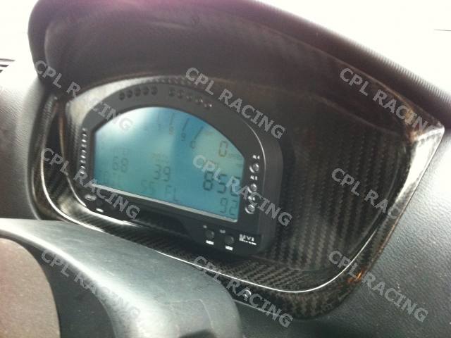 CPL Racing Carbon Fibre Binnacle - Honda Civic Type R EP3 2001 to 2006