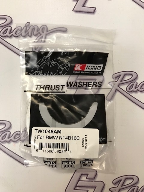King Thrust Washers TW1046AM STD For R56 BMW MINI 1.6 16V N14B16C N12 N14 N16 EP6