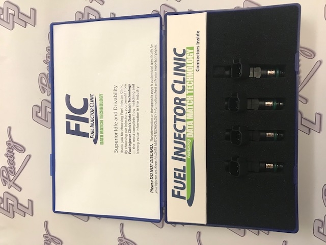 Fuel Injector Clinic FIC 525cc Injectors Honda K Series, D17, S2000 06-09 - Set of 4 - IS116-0525H