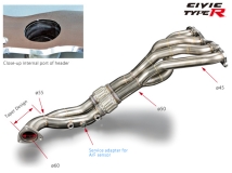 Toda Manifold - Civic Type R FN2 - 2007 to 2012